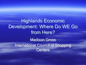 the Economic Development Powerpoint Presentation