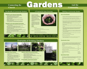 Community Gardens