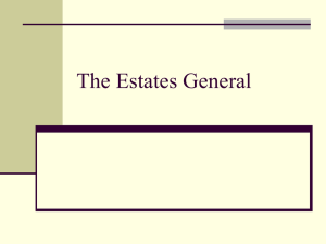 The Estates General