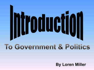 Introduction to American Government