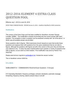2012-2016 Extra Class Question Pool