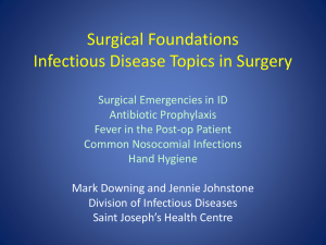 Surgical Emergencies in Infectious Diseases