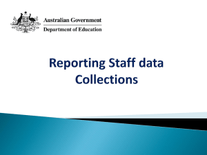 Webinar - Reporting staff data PPTX