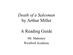 Death of a Salesman Study Guide PowerPoint