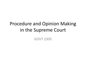 How do cases get to the Supreme Court?
