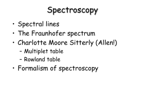 Line Absorption I