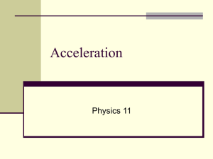 Acceleration - HRSBSTAFF Home Page