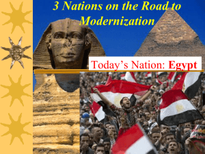 3 Nations on the Road to Modernization