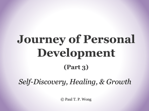 Journey of Personal Development (Part 3)