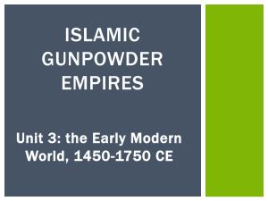 islamic gunpowder empires - Fort Thomas Independent Schools