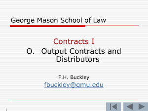 O. Output Contracts and Distributors