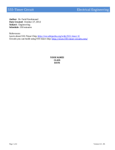 555-Timer Lab Experiment