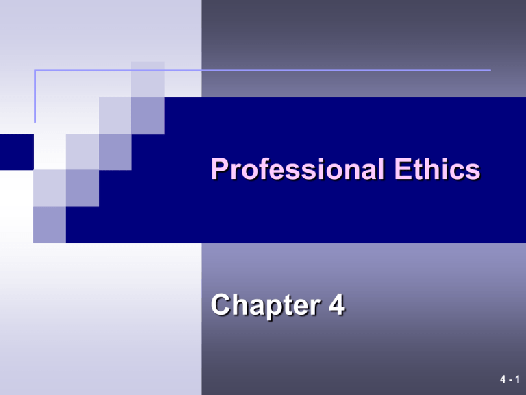 What Are The Example Of Professional Ethics