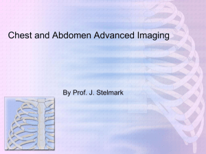Chest and Abdomen Advanced Imaging