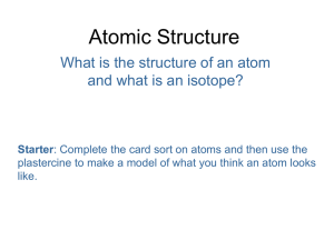 Atomic structure - Rights4Bacteria
