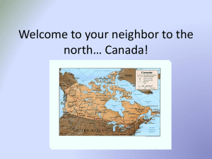 Canada! - TeacherWeb