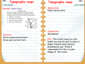 Topography Maps