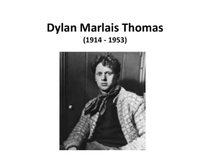Dylan Marlais Thomas (1914