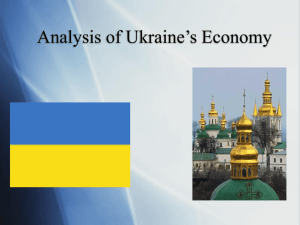 Analysis of Ukraine's Economy