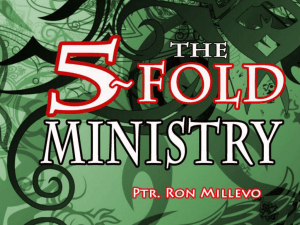 the five-fold ministry - End Time Message Info