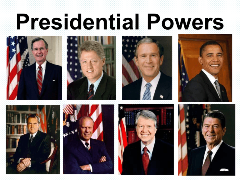 What Are The Presidential Military Powers