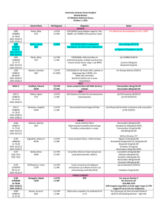 University of Santo Tomas Hospital Clinical Divison CV Medicine