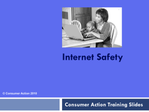 Internet Safety - Training Slides
