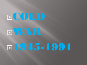 COL D WAR