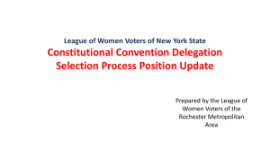 Ballot Access - League of Women Voters of New York State