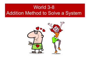 MSC_426-02_files/World 3-8 Addition Method to Solve a System
