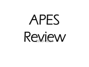 APES Review - EDHSGreenSea.net