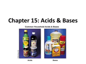 Acids & Bases