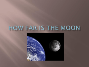 How far is the Moon