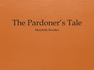 The Pardoner*s Tale