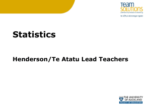 Statistics for LT Meeting