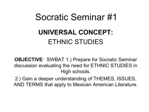 Socratic Seminar Guide