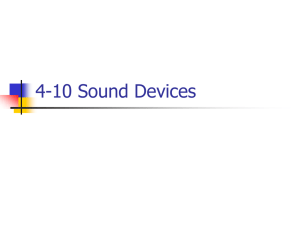 4-10 Sound Devices - Wayzata Public Schools