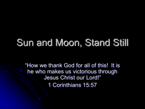 Sun and Moon, Stand Still