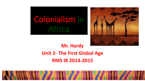 2014-2015 Colonialism in Africa (1) - HardyWiki