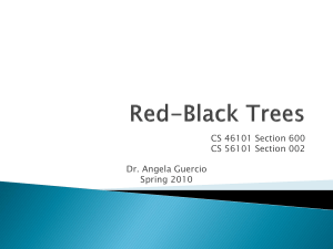 Red-Black Trees - Personal.kent.edu