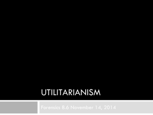 8_6 Utilitarianism