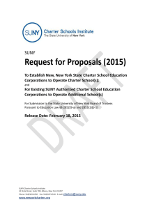 2015 Request for Proposals Timeline