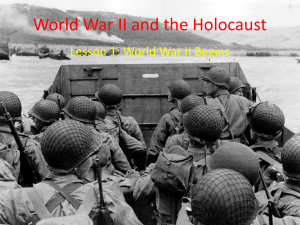 World War II and the Holocaust - International School of Sosua