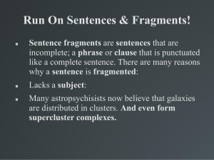 10-18 Run On Sentences