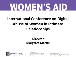 Presentation - Women's Aid