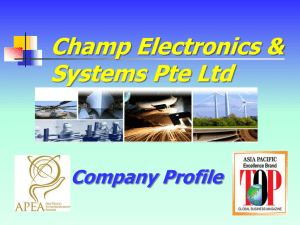 CHAMP ELECTRONICS & SYSTEMS PRIVATE LIMITED