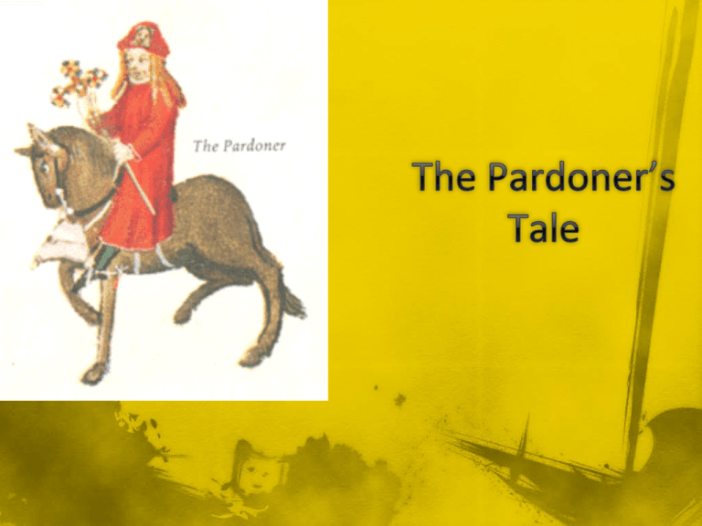 tavern keeper pardoners tale pilgrim