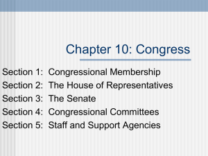 Congress notes (ch10)