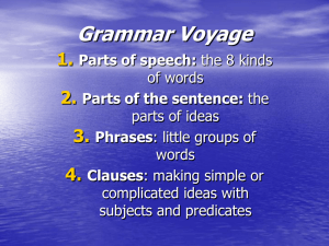 Grammar Voyage
