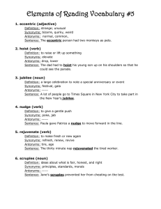 Elements of Reading Vocabulary #5
